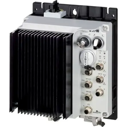 Produktfoto 1 von Eaton Motor-Controller, 3-phasig, 400V ac, 480 V ac, Drehzahlregelung-Steuerung / 2.4A 0.75 kW, L: 157 mm B: 220 mm T: