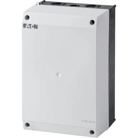 Eaton Eaton Moeller; Universalgehäuse; Kunststoff; Schwarz, Hellgrau; IK06 IP65 Breite 160 mm Höhe 125 mm Länge 240 mm