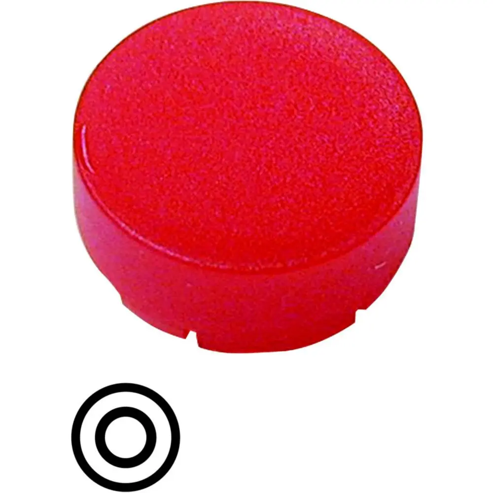 Produktfoto 1 von Eaton M22 Kappe Ø 24 mm, Rot Einsteck-Anschluss Rund
