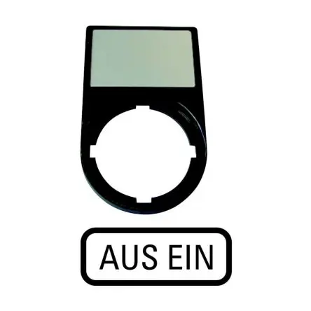 Produktfoto 1 von Eaton Etikettenhalter für Serie M22 für Beschriftungen AUS EIN