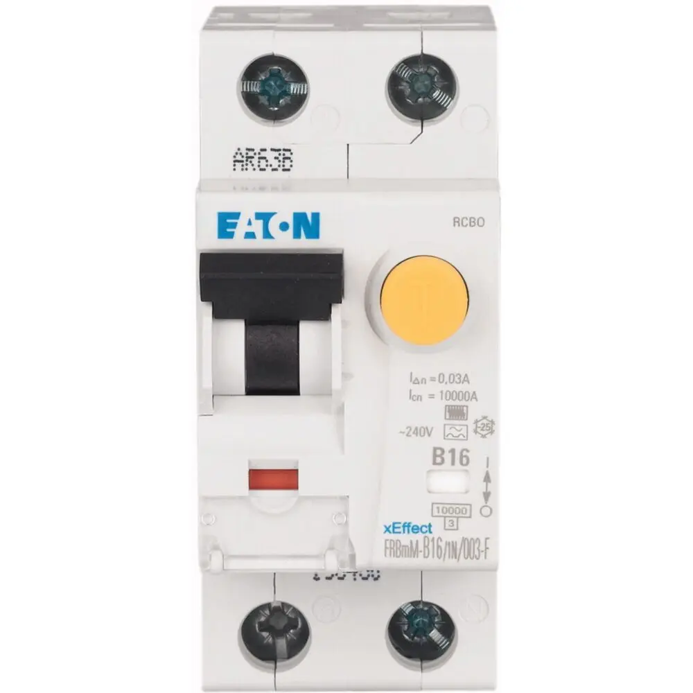 Produktfoto 1 von Eaton xEffect 193525 FI/LS-Schalter (RCBO) 32 A, 1-polig Typ C, Empfindlichkeit 100 mA