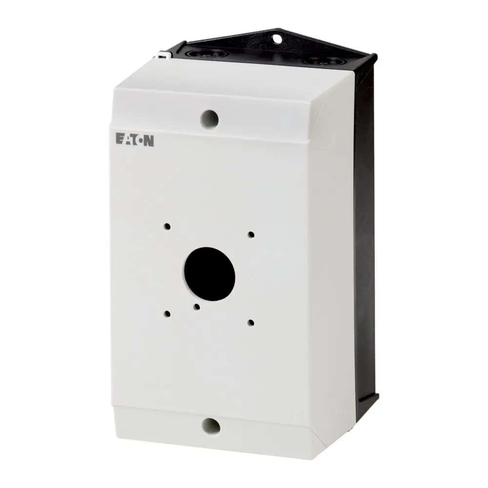 Produktfoto 1 von Eaton Eaton Moeller; Universalgehäuse; Kunststoff; Weiß, Schwarz IP65 Breite 120 mm Höhe 125 mm Länge 222 mm