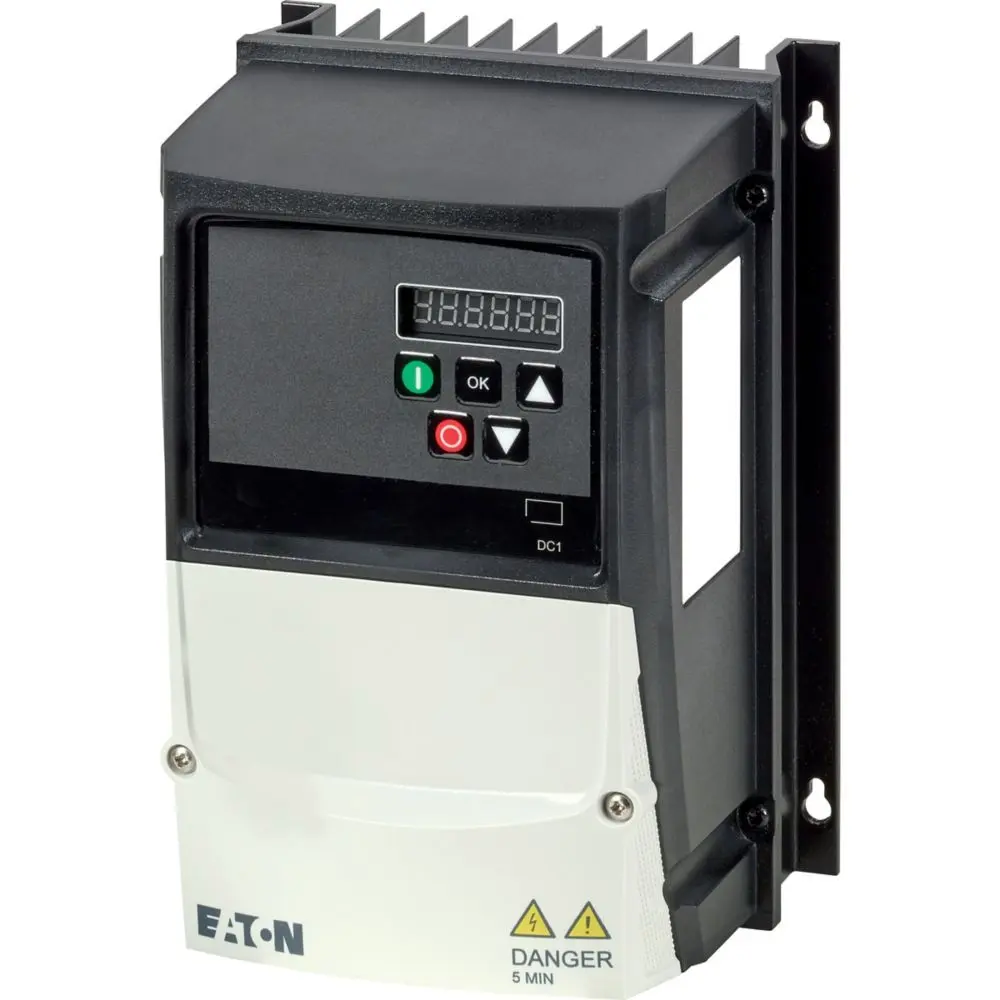 Produktfoto 1 von Eaton VFD DC1 1-Phasen Antrieb mit regelbarer Drehzahl 0.37 kW 10 V 36 A 500Hz