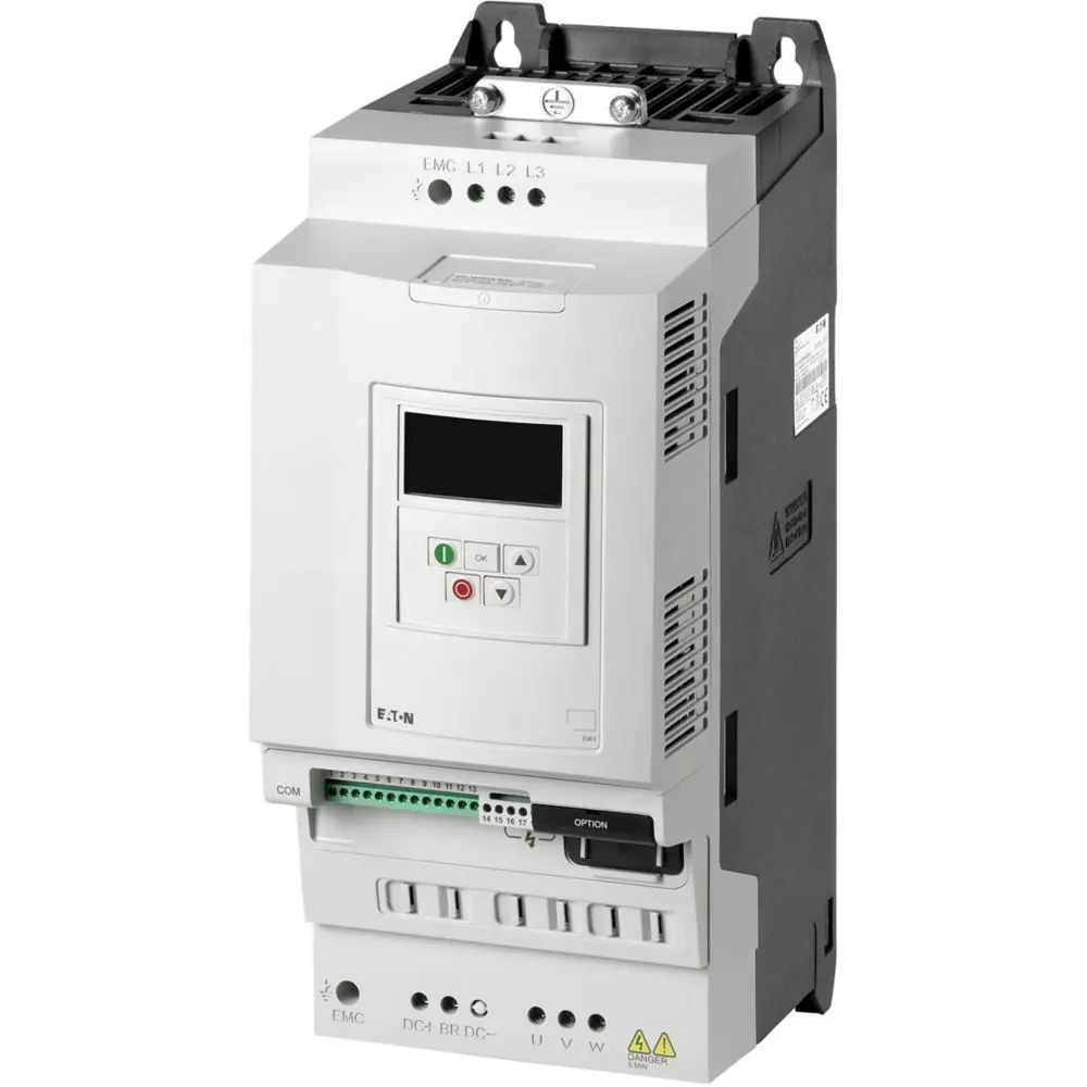 Produktfoto 1 von Eaton DA1 3-Phasen Frequenzumrichter 15 kW 400 V ac 30 A 500Hz