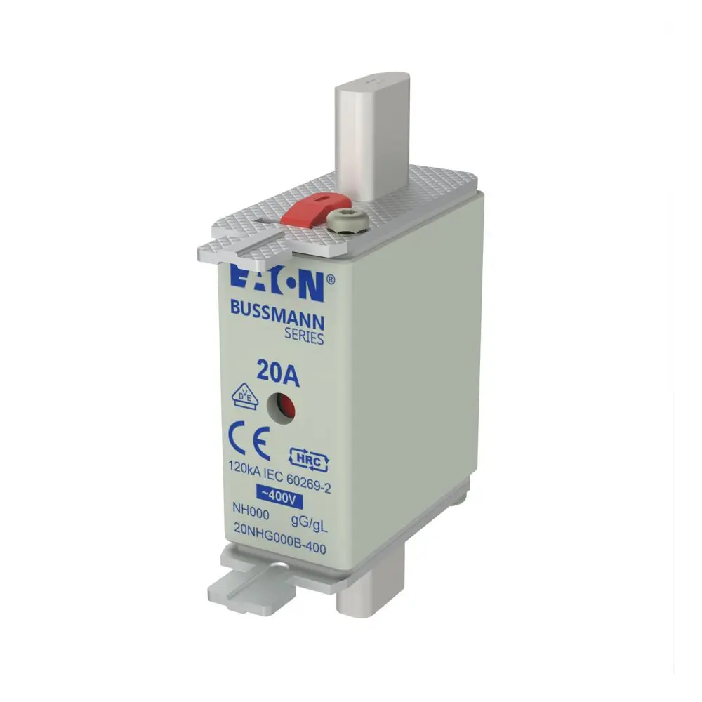 Produktfoto 1 von Eaton Bussmann NH-Sicherung 51 x 21 x 79mm, 400V ac / 20A gL/gG