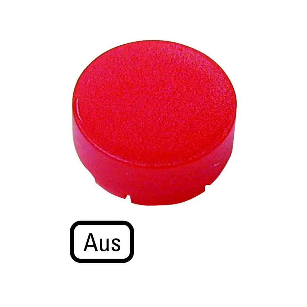 Produktfoto 1 von Eaton M22 Kappe Ø 24 mm, Rot Einsteck-Anschluss Verlängert Rund