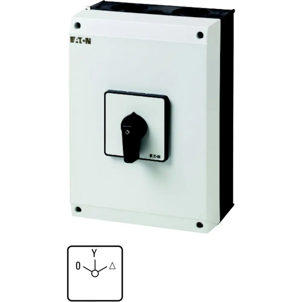 Produktfoto 1 von Eaton Eaton Moeller Nockenschalter, 3-polig / 100A, 690V ac, 3-Stufen, 60°-Wurfwinkel