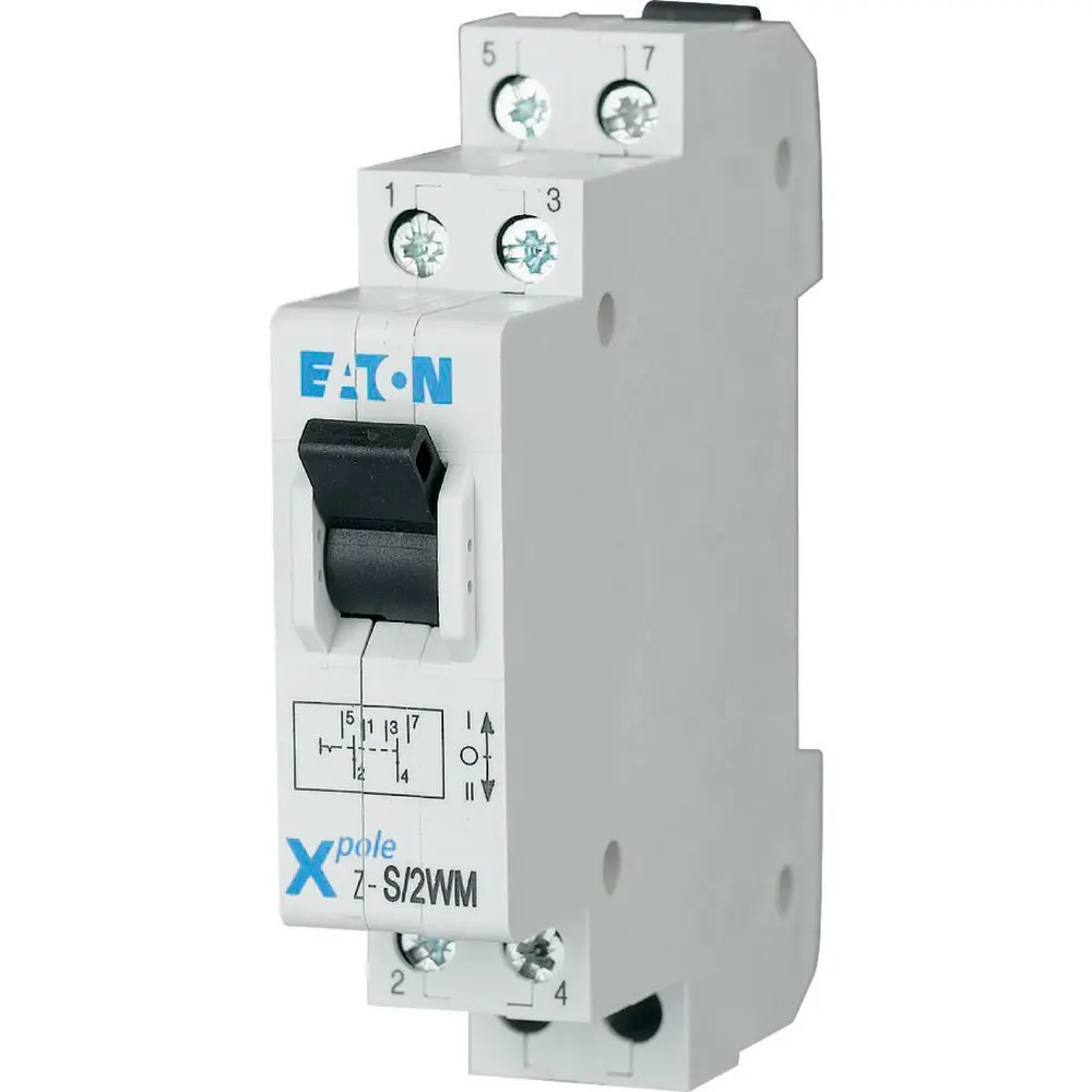 Produktfoto 1 von Eaton Umschalter 2-polig 20A DIN-Schiene IP 40