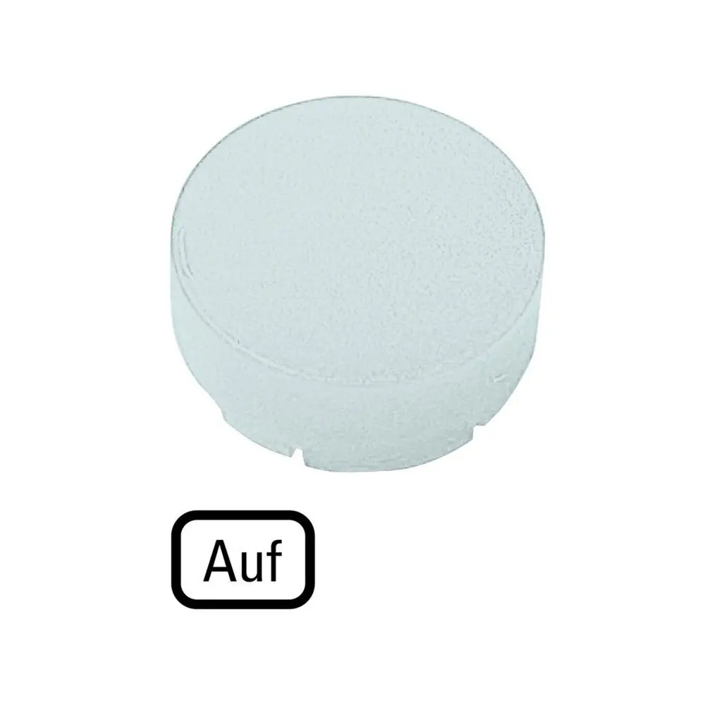 Produktfoto 1 von Eaton M22 Kappe Ø 24 mm, Weiß Einsteck-Anschluss Rund