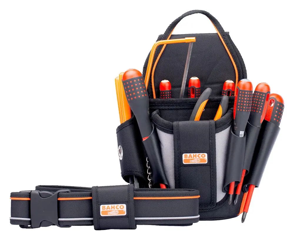 Produktfoto 1 von Bahco VDE 1000V zugelassen Meissel-Set Werkzeugsatz, Tasche 12-teilig
