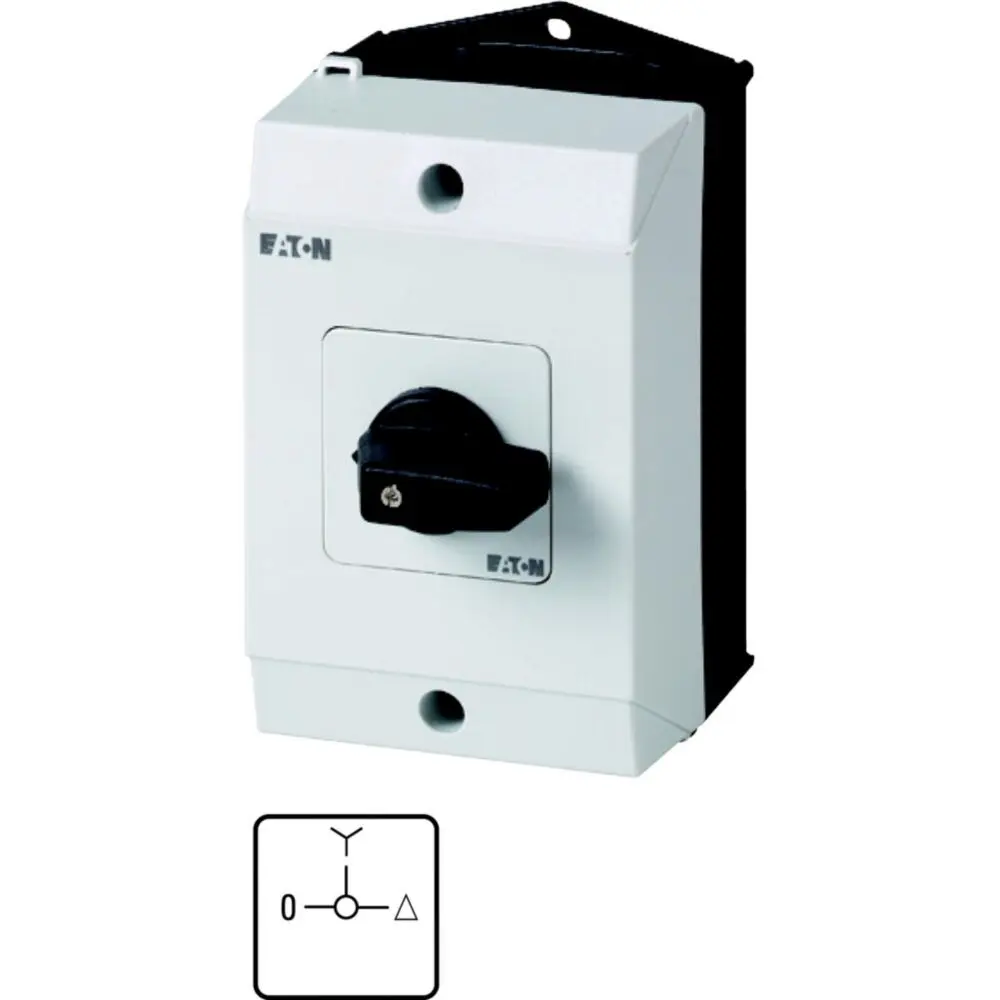 Produktfoto 1 von Eaton Eaton Moeller Nockenschalter, 3-polig / 20A, 690V ac, 3-Stufen, 90°-Wurfwinkel