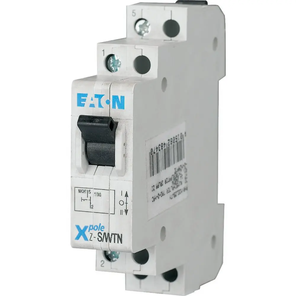 Produktfoto 1 von Eaton Umschalter 1-polig 20A DIN-Schiene IP 40