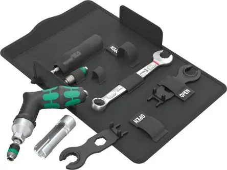 Produktfoto 1 von Wera Werkzeugset 15A-Fassung, 7-teilig