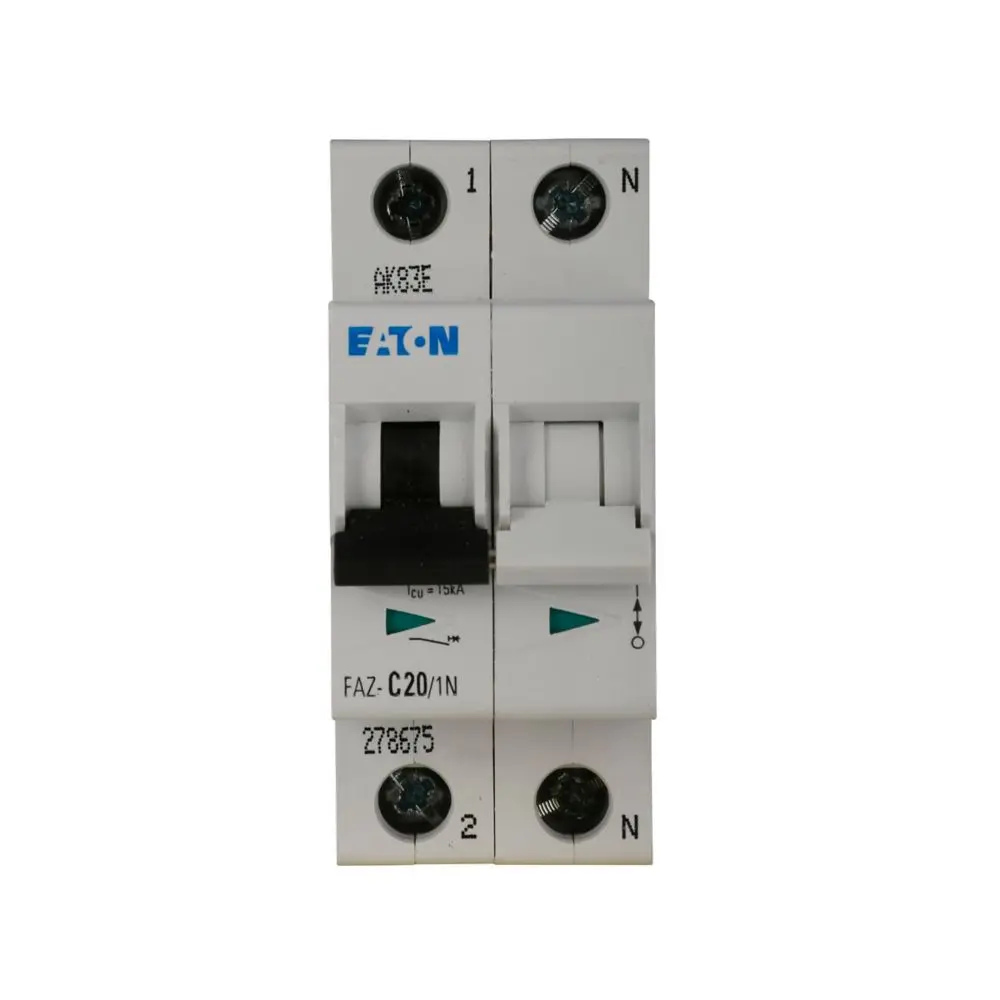 Produktfoto 1 von Eaton FAZ Miniaturüberlastschalter Typ B, Pol 1-polig 3 A 230 V ac, Abschaltvermögen 15 kA xEffect
