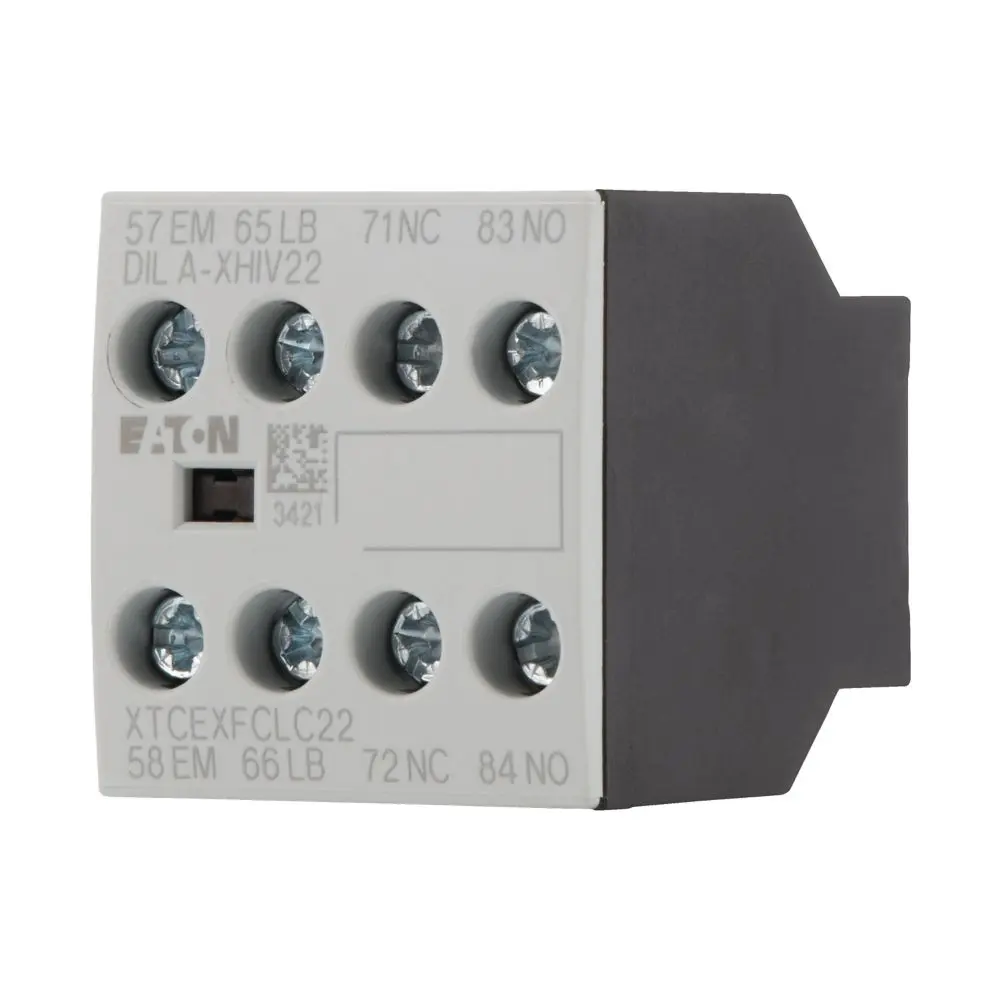 Eaton Eaton Moeller Series Hilfskontakt 4-polig DILA, 1 N/O, 1 N/OE, 1 NC, 1 NCL Verschluss vorn