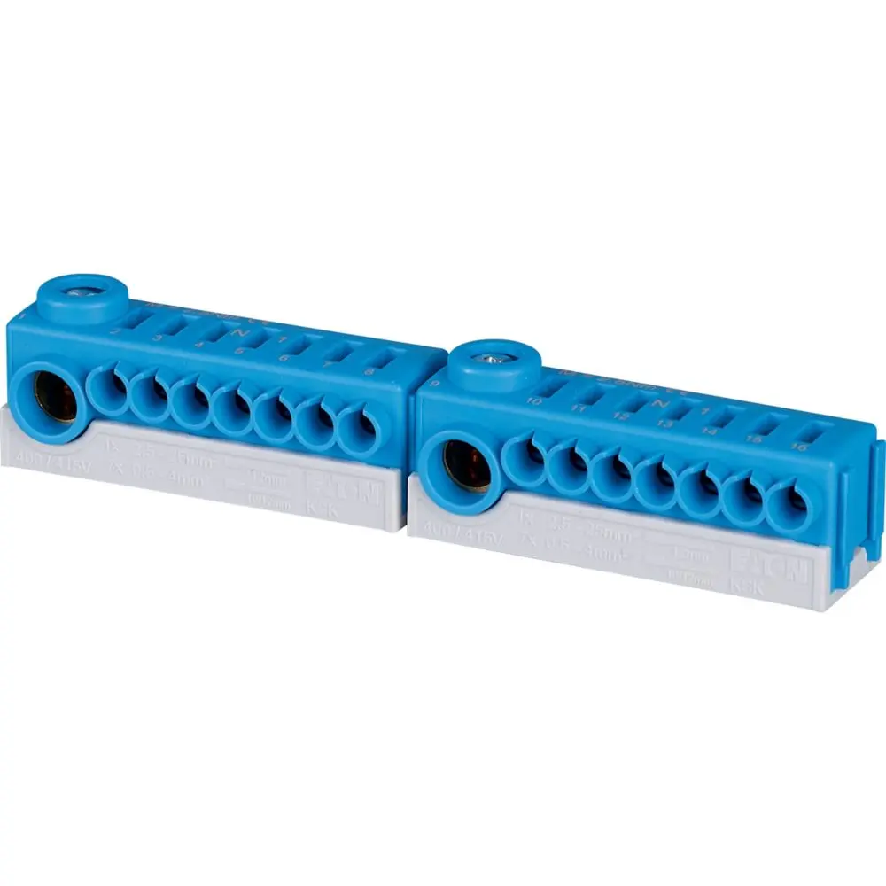 Produktfoto 1 von Eaton xComfort KLV Steckbarer Klemmenblock Steckverbinder 2-Kontakte 2.5mm-Raster