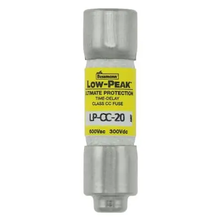 Produktfoto 1 von Eaton Bussmann Patronensicherung T / 20A 1.5 x 0.41 in 600V ac/dc Melamin Spezialschaltungen und industrielle Steuerung