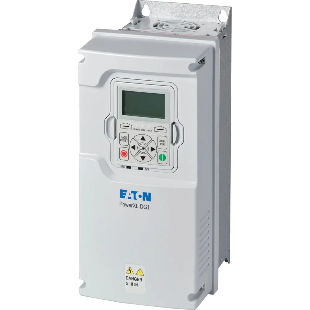 Produktfoto 1 von Eaton DG1 3-Phasen Frequenzumrichter 1.1 kW 240 V ac 4.8 A 400Hz