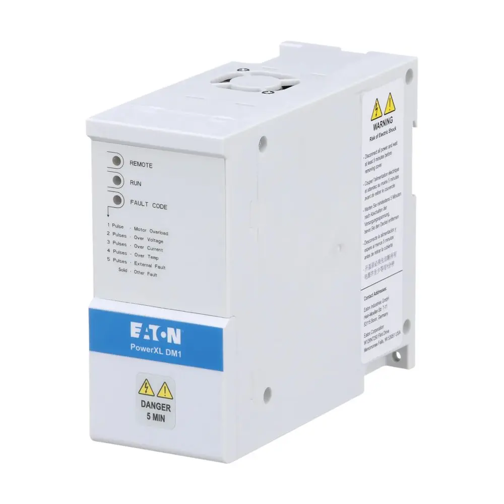 Eaton DM1 3-Phasen Frequenzumrichter 1.1 kW 240 V 4.8 A 400Hz