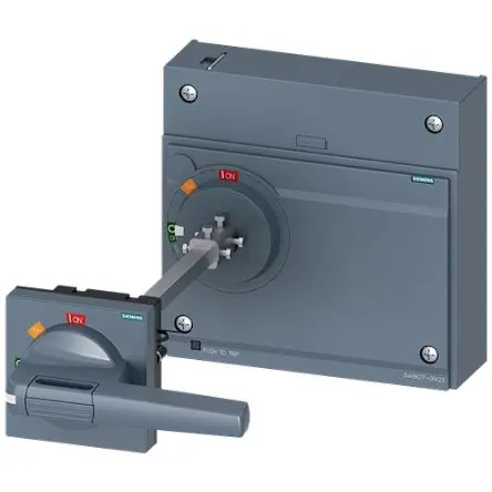 Produktfoto 1 von Siemens 3VA9 Türmontierter Drehbediener Grau 24V