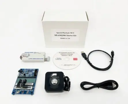 Produktfoto 1 von ROHM RB-D610Q306GD36 Entwicklungsboard, Entwicklungsboard Entwicklungskit ML610Q306 ML610Q306-NNNGD