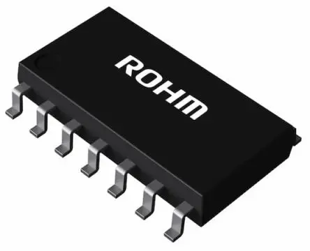 Produktfoto 1 von ROHM Operationsverstärker Oberfläche 7 MHz SOP-14, biplor typ. 2.75V, biplor typ. -1.25 V, 14-Pin