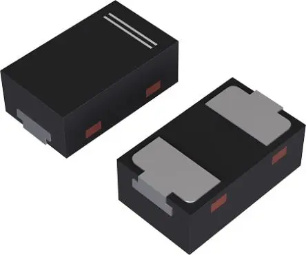ROHM RB Oberfläche Gleichrichter & Schottky-Diode Schottky-Diode Einfach, 30 V / 200 μA, 2-Pin DFN1006