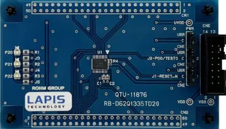 Produktfoto 1 von ROHM MCU Evaluierungsplatine, Referenztafel Evaluierungsplatine
