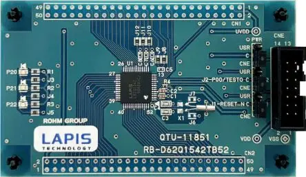 Produktfoto 1 von ROHM MCU Evaluierungsplatine, Referenztafel Evaluierungsplatine