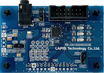 Produktfoto 1 von ROHM MCU Evaluierungsplatine, Referenztafel Evaluierungsplatine