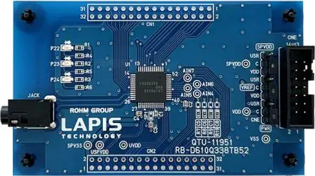 ROHM MCU Evaluierungsplatine, Referenztafel Evaluierungsplatine