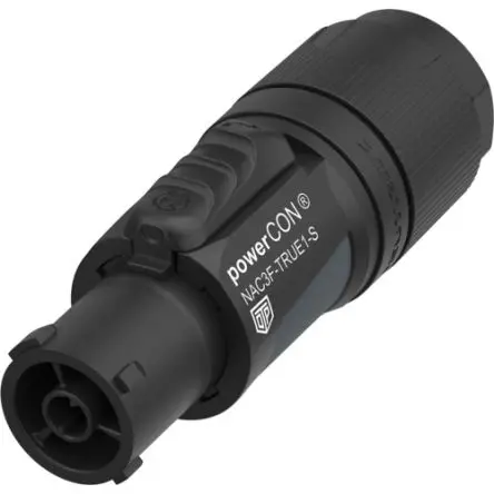 Produktfoto 1 von Neutrik Versiegelter Inline-Kabelverbinder IP65, IP67 Kabel Buchse 250V 20A