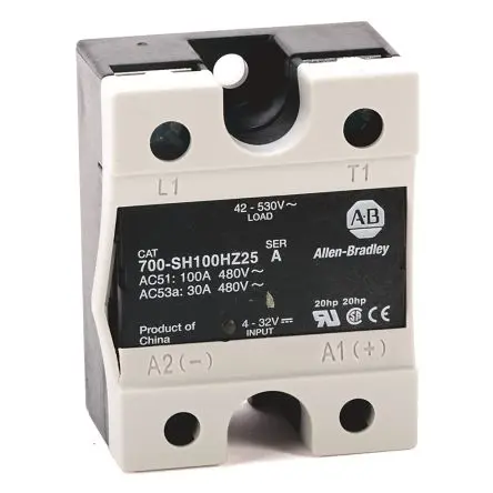 Produktfoto 1 von Allen Bradley 700-SH DIN-Hutschiene Halbleiterausgang 480 V ac/dc 32V ac/dc / 25 A