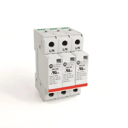Produktfoto 1 von Allen Bradley Überspannungsschutz Überspannungsableiter für Elektrische Schalttafel