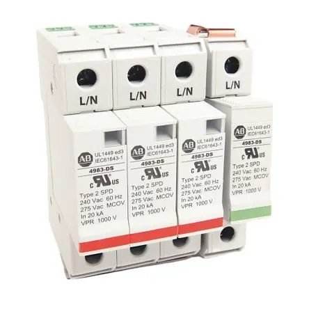 Produktfoto 1 von Allen Bradley Überspannungsschutz Überspannungsableiter für Elektrische Schalttafel