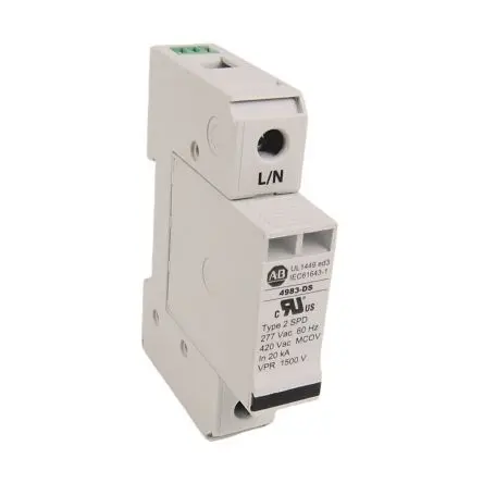 Produktfoto 1 von Allen Bradley Überspannungsschutz Überspannungsableiter für Elektrische Schalttafel