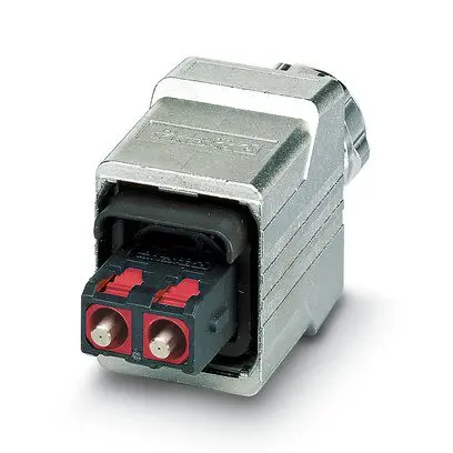 Produktfoto 1 von Phoenix Contact FOC LWL-Steckverbinder, SCRJ, Multimodus, PCF, 200/230 μm 2dB, Silber
