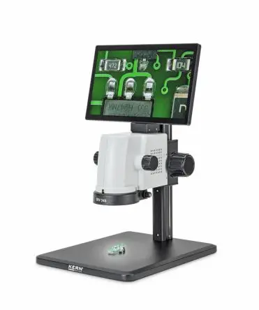 Produktfoto 1 von Kern HDMI, USB Mikroskop, Vergrößerung 4.5x 60 fps Beleuchtet, LED, 1920 x 1080 pixel