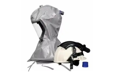 Produktfoto 1 von 3M S Series Atemmaske, Haube, Weiß, Grau