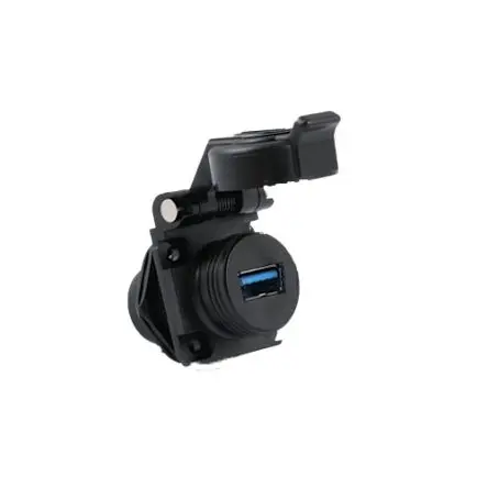 Produktfoto 1 von Amphenol Socapex, Gerade USB-Steckverbinder Buchse USB Typ A 1, Panel USB 3.2 IP54