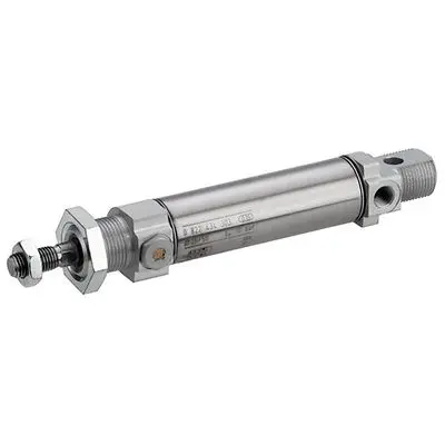 Produktfoto 1 von EMERSON – AVENTICS MNI 0822434301 Magnetspulen-Steckverbinder 10 mm Einfachwirkend, Bohrung Ø 25 mm, bis 10 bar