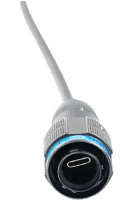 Produktfoto 1 von Amphenol Socapex USB3CFTV USB-Steckverbinder Stecker USB Typ C IP68
