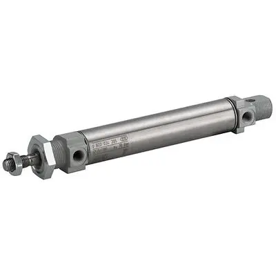 Produktfoto 1 von EMERSON – AVENTICS MNI 0822033201 Magnetspulen-Steckverbinder 10 mm Doppeltwirkend, Bohrung Ø 20 mm, bis 10 bar