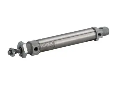 Produktfoto 1 von Emerson MNI 0822330235, M5 Magnetspulen-Steckverbinder doppeltwirkend, Bohrung Ø 10mm / Hub 200mm, bis 10 bar