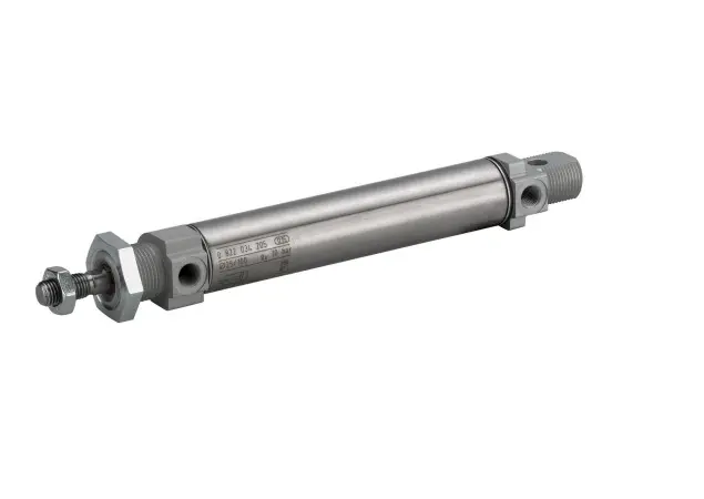 Produktfoto 1 von Emerson MNI 0822333455, G 1/8 Magnetspulen-Steckverbinder doppeltwirkend, Bohrung Ø 20mm / Hub 100mm, bis 10 bar