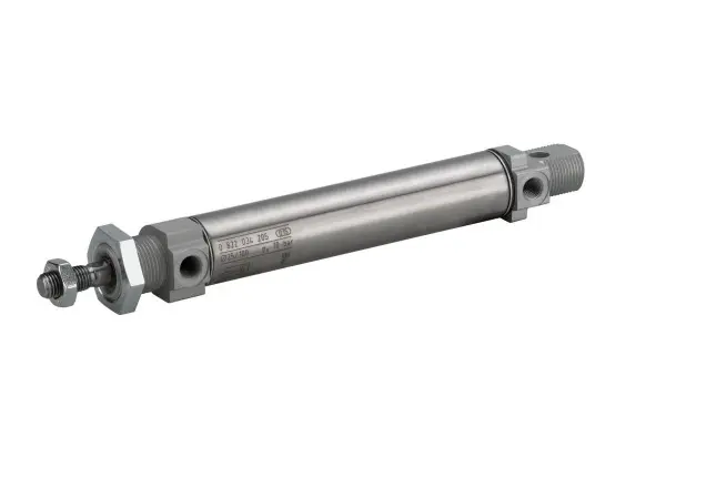 Produktfoto 1 von EMERSON – AVENTICS MNI 0822333541 Magnetspulen-Steckverbinder 500 mm Doppeltwirkend, Bohrung Ø 20 mm, bis 10 bar