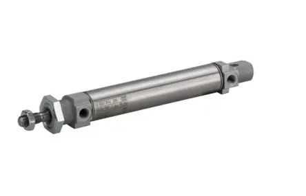 Produktfoto 1 von Emerson MNI 0822334211, G 1/8 Magnetspulen-Steckverbinder doppeltwirkend, Bohrung Ø 25mm / Hub 400mm, bis 10 bar