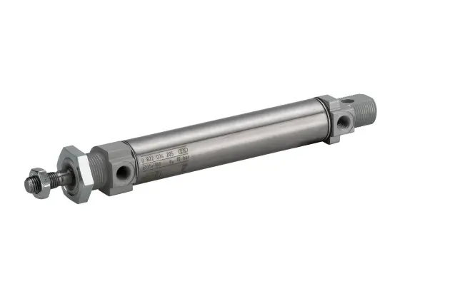 Produktfoto 1 von EMERSON – AVENTICS MNI 0822334452 Magnetspulen-Steckverbinder 10 mm Doppeltwirkend, Bohrung Ø 25 mm, bis 10 bar