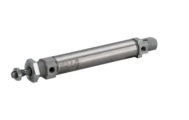 Produktfoto 1 von Emerson MNI 0822334512, G 1/8 Magnetspulen-Steckverbinder doppeltwirkend, Bohrung Ø 25mm / Hub 500mm, bis 10 bar