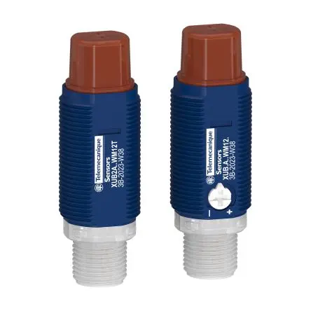 Produktfoto 1 von Telemecanique Sensors XUB Zylindrisch Optischer Sensor, Durchgangsstrahl, PnP Ausgang, M12-Stecker